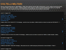 Tablet Screenshot of coltelli-militari.com